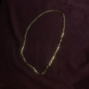 10k gold figaro chain